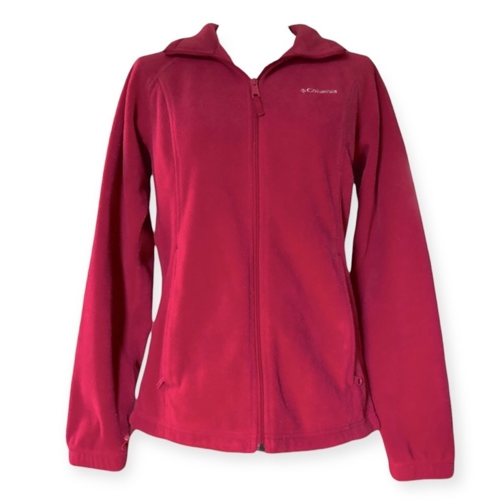 Columbia Hot Pink Fleece Jacket Women's